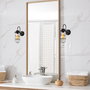 Opviq Mahoni - 13205 Lámpara de pared Negro y Oro